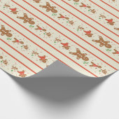 Papier Cadeau Vickie’s Gingerbread Parade-Cream (Coin)