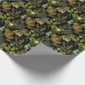 Papier Cadeau Victorian Gothic Dark Botanicals Forest Glam (Coin)