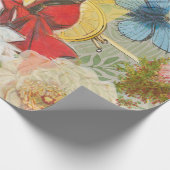 Papier Cadeau Victorian Lady Woman Fun Carriage (Coin)