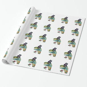 Papier Cadeau Victorian Tyrannosaure
