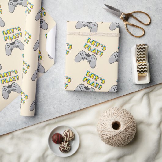 Papier Cadeau Video Games Day (Artisanat)