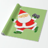 Papier Cadeau Vidéo Jeu Noël (Déroulé)