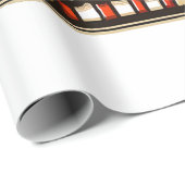 Papier Cadeau Vidéo Night Delight Jouer Popcorn (Coin rond)