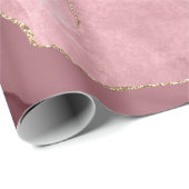 Papier Cadeau Vider et dorer (Coin rond)