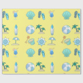 Papier Cadeau Vie sur la plage Thunder_Cove (Plat)