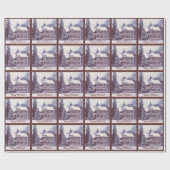 Papier Cadeau Vieille Chambre victorienne (Plat)