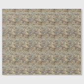 Papier Cadeau Vieille texture de mur en pierre (Plat)