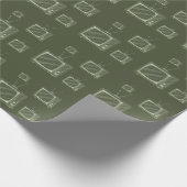 Papier Cadeau vieille tv (Coin)