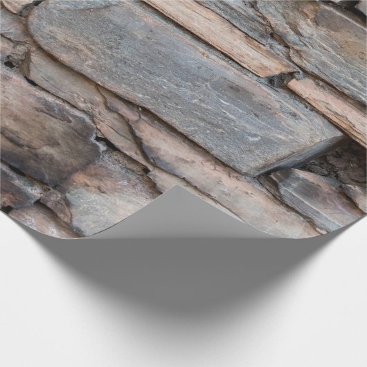 Papier Cadeau Vielle texture murale en pierre fond abstrait, ant (Coin)