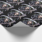 Papier Cadeau Vient ici sinistre (Coin)