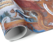 Papier Cadeau Vierge du Mexique de Guadalupe (Coin rond)