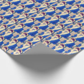 Papier Cadeau Vierge Marie et enfant par Marianne Stokes (Coin)