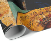 Papier Cadeau Vierge Marie par Jan van Eyck (Coin rond)