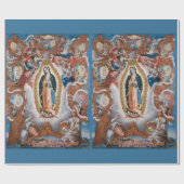 Papier Cadeau "Vierge papier d'emballage de Guadalupe" (Plat)