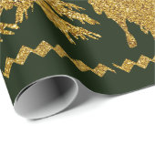 Papier Cadeau Vierge religieuse de Noël Marie, Saint Joseph, Jés (Coin rond)