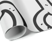 Papier Cadeau Vieux (Coin rond)