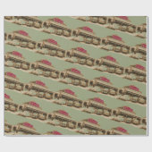 Papier Cadeau Vieux de la Nouvelle-Orléans, (Plat)