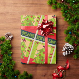 Papier Cadeau Vieux La Nouvelle-Orléans,