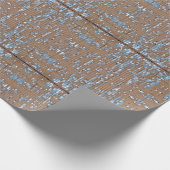 Papier Cadeau Vieux métal ondulé (Coin)