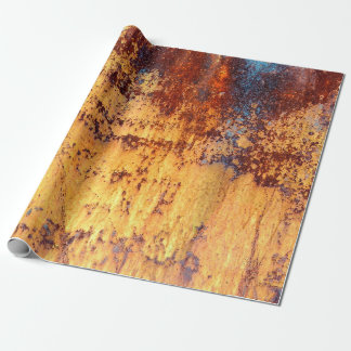 Papier Cadeau Vieux métal rouille arrière - plan et texture, mét