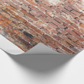 Papier Cadeau Vieux mur de briques (Coin)