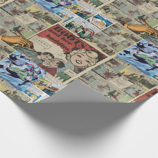 Papier Cadeau Vieux papier d'emballage (Coin)