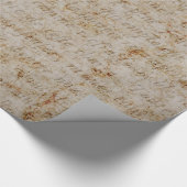 Papier Cadeau Vieux papier parcheminé de Français des textes (Coin)