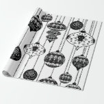 Papier Cadeau Vieux Skull Wrapping Paper<br><div class="desc">Merry Gothmas,  I mean Christmas ! What better way to wrap your toxits than with this uniquely original ornament wrapping paper.</div>