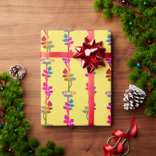 Papier Cadeau Vignes flamboyantes Été