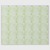 Papier Cadeau Vignes vertes (Plat)