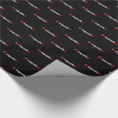 Papier Cadeau VIH non détectable égale non transmettable - Minim (Coin)