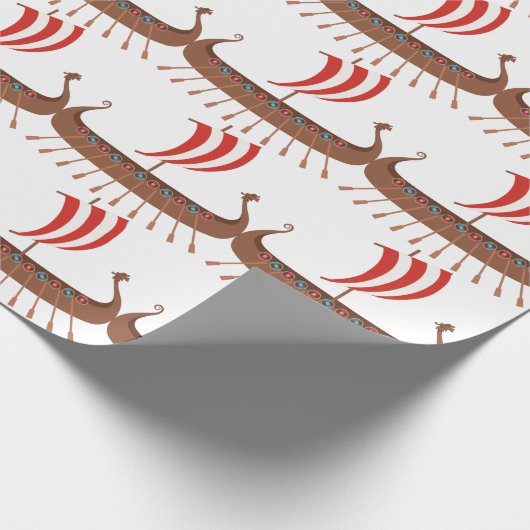 Papier Cadeau Viking Ship (Coin)