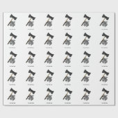 Papier Cadeau Viking War Hammer Thor (Plat)