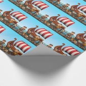 Papier Cadeau Vikings (Coin)