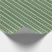 Papier Cadeau Vilain Noël Chic Vert (Coin)
