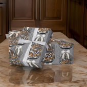 Papier Cadeau Village Christmas Snow Globe