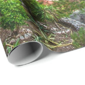 Papier Cadeau Ville croate d'Omis (Coin rond)