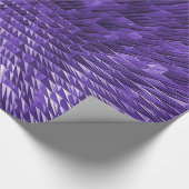 Papier Cadeau Ville pyramidale violette...... (Coin)
