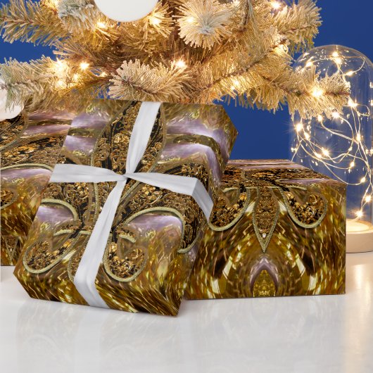 Papier Cadeau Vilposh Fleur Baroque à 5 mètres (Vacances)