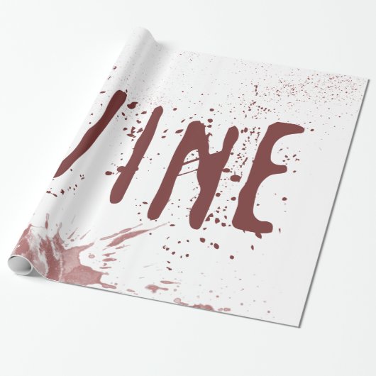 Papier Cadeau Vin (Déroulé)