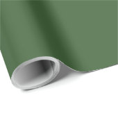 Papier Cadeau Vin de couleur pâle feuille vert (Coin rond)