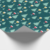 Papier Cadeau Vin de Noël (Coin)