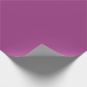 Papier Cadeau Vin de prune Purple Printemps saison couleur solid (Coin)