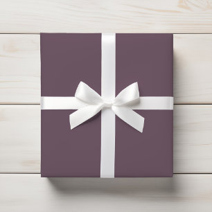 Papier Cadeau Vin mou violet élégant solide