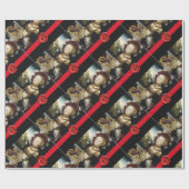 PAPIER CADEAU VIN VINEYARD DE CÉRÉBRE ANTIQUE DÉGUSTATION DE SCE (Plat)