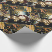 PAPIER CADEAU VIN VINEYARD DE CÉRÉBRE ANTIQUE DÉGUSTATION DE SCE (Coin)