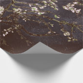Papier Cadeau Vincent Van Gogh Almond Blossoms Ardoise au chocol (Coin)