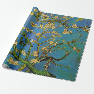 Papier Cadeau Vincent van Gogh - Arbre aux amandes en fleurs