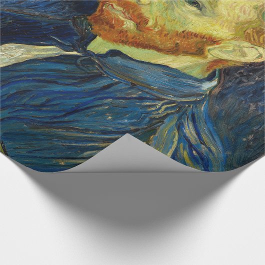 Papier Cadeau Vincent Van Gogh Autoportrait Avec Palette (Coin)