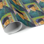 Papier Cadeau Vincent van Gogh Autoportrait Oreille Bandonnée Ar (Coin rond)